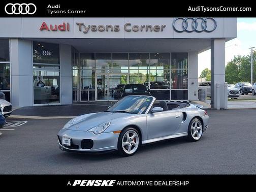 Silver 2004 Porsche 911 Turbo