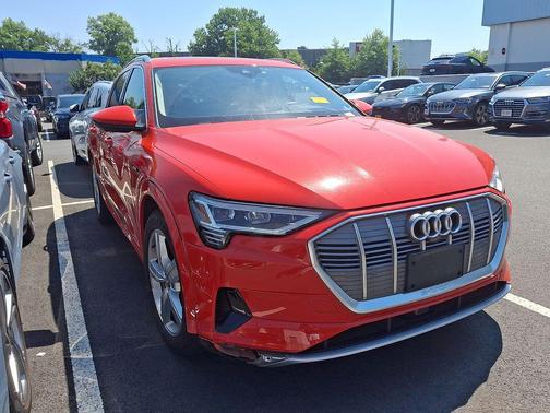 Red Metallic 2019 Audi e-tron Premium Plus