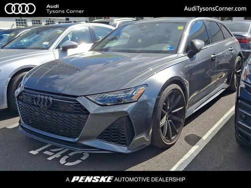 Daytona Gray Pearl Effect 2021 Audi RS 6 Avant 4.0T