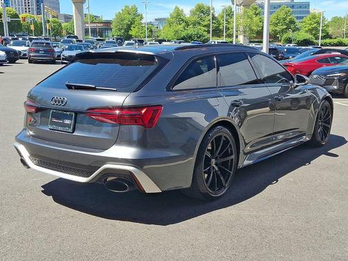 Daytona Gray Pearl Effect 2021 Audi RS 6 Avant 4.0T