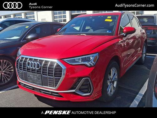 Tango Red Metallic 2022 Audi Q3 45 S line Premium Plus