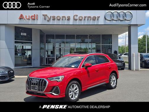 Tango Red Metallic 2022 Audi Q3 45 S line Premium Plus