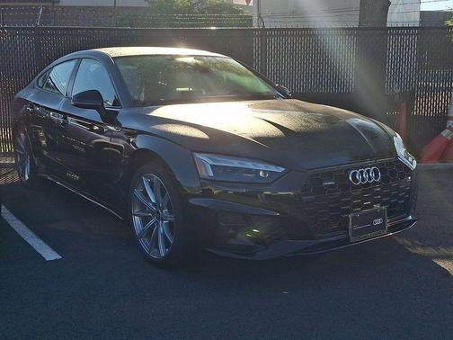 Mythos Black Metallic 2025 Audi A5 Sportback 45 S Line Premium