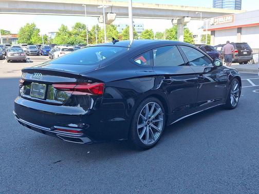 Mythos Black Metallic 2025 Audi A5 Sportback 45 S Line Premium