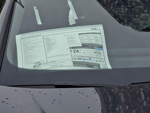 Tambora Gray Metallic 2026 Audi Q5 Prestige TFSI quattro S tronic
