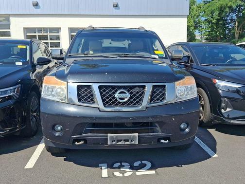 Magnetic Black 2015 Nissan Armada Platinum