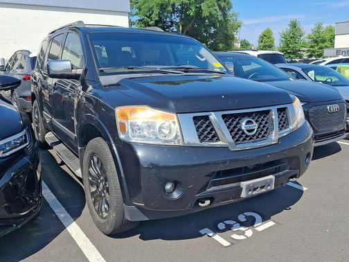 Magnetic Black 2015 Nissan Armada Platinum