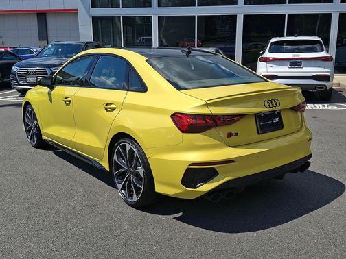Python Yellow Metallic 2023 Audi S3 Prestige TFSI quattro S tronic