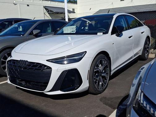 Glacier White Metallic 2026 Audi A6 Premium Plus quattro S tronic