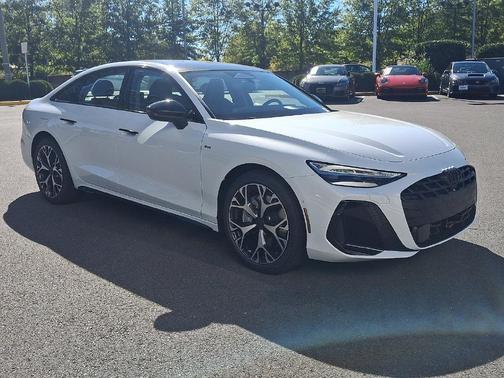 Glacier White Metallic 2026 Audi A6 Premium Plus quattro S tronic