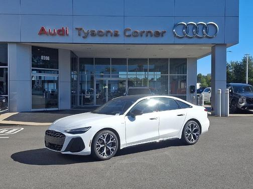Glacier White Metallic 2026 Audi A6 Premium Plus quattro S tronic