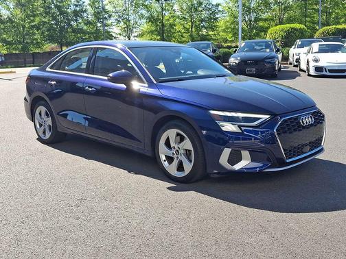 Navarra Blue Metallic 2023 Audi A3 Premium