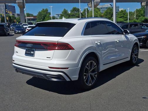 Carrara White 2023 Audi Q8 55 Premium Plus