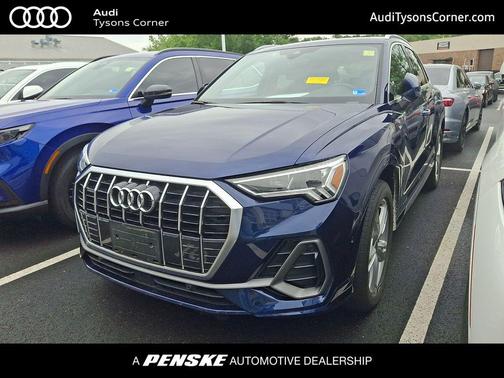Navarra Blue Metallic 2021 Audi Q3 45 S line Premium Plus