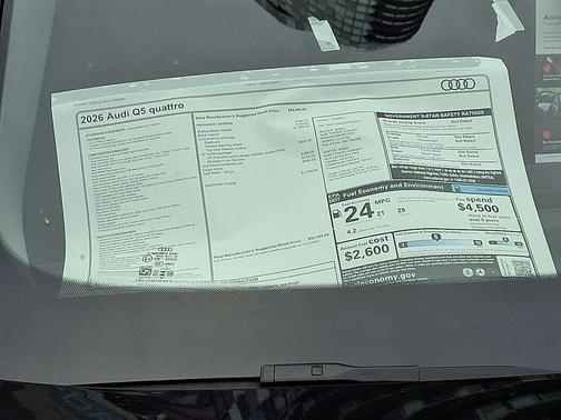 2026 Audi Q5 Premium TFSI quattro S tronic