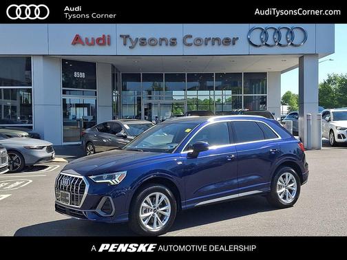 Navarra Blue Metallic 2025 Audi Q3 45 S line Premium Plus
