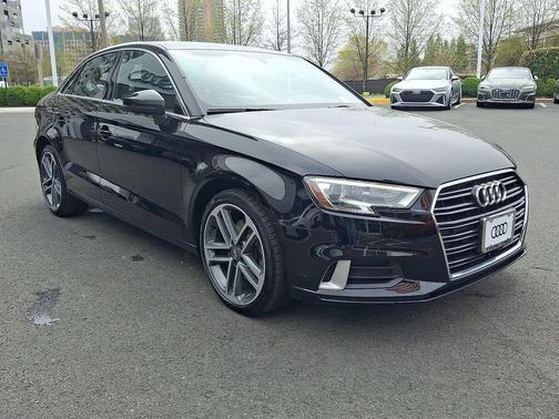 Brilliant Black 2019 Audi A3 2.0T Premium