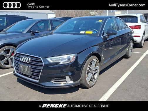 Brilliant Black 2019 Audi A3 2.0T Premium
