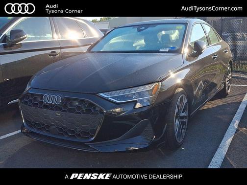 Mythos Black Metallic 2025 Audi A3 Premium