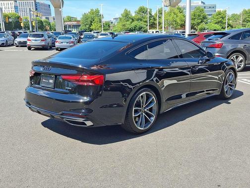 Mythos Black Metallic 2024 Audi A5 Sportback 45 S Line Premium