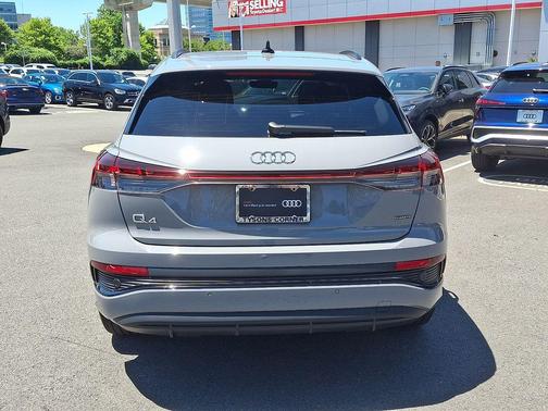 Pebble Gray 2024 Audi Q4 e-tron Premium Plus 55 quattro
