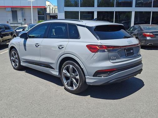 Pebble Gray 2024 Audi Q4 e-tron Premium Plus 55 quattro