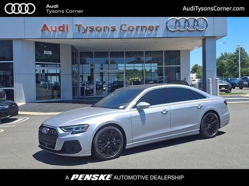 Florett Silver Metallic 2023 Audi A8 L 55 TFSI quattro Tiptronic