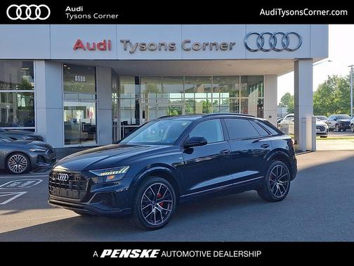 Waitomo Blue Metallic 2023 Audi Q8 55 Premium Plus