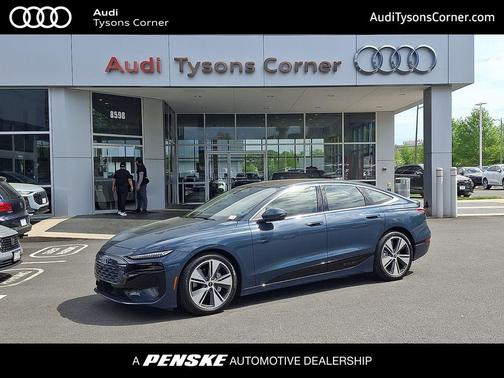 Plasma Blue Metallic 2025 Audi A6 e-tron Prestige