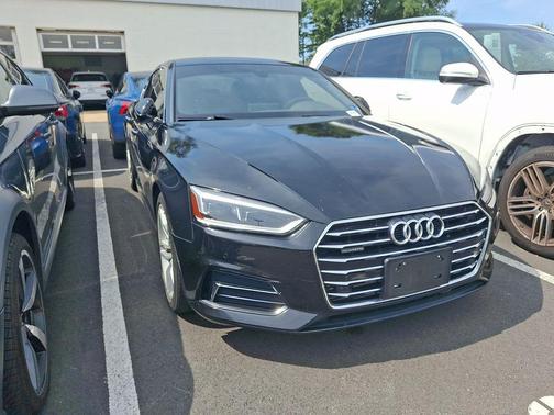 Mythos Black Metallic 2019 Audi A5 45 Premium