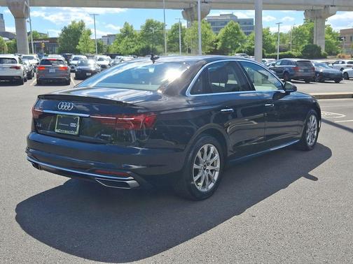 Brilliant Black 2023 Audi A4 40 Premium