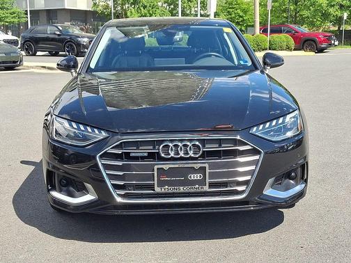 Brilliant Black 2023 Audi A4 40 Premium