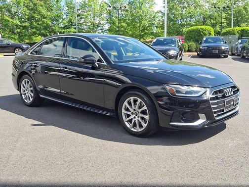 Brilliant Black 2023 Audi A4 40 Premium