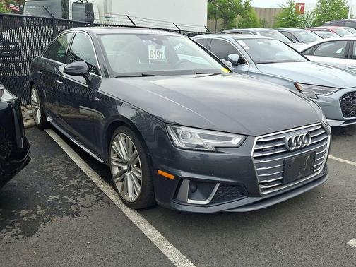 Manhattan Gray Metallic 2019 Audi A4 2.0T Premium Plus