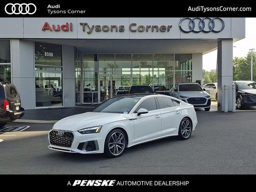 Ibis White 2023 Audi A5 Sportback 45 S Line Premium Plus