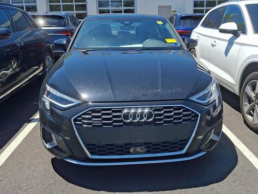 Mythos Black Metallic 2023 Audi A3 Premium