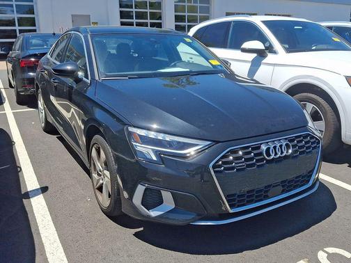 Mythos Black Metallic 2023 Audi A3 Premium