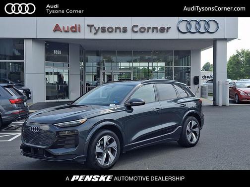 Gray Metallic 2025 Audi Q6 e-tron Premium Plus quattro