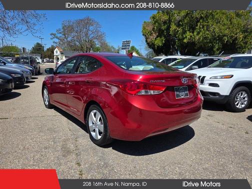 Red Allure 2011 Hyundai ELANTRA GLS
