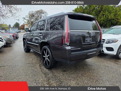 Gray 2016 Cadillac Escalade Premium