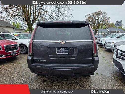 Gray 2016 Cadillac Escalade Premium