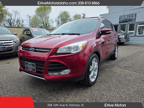 Ruby Red Metallic Tinted Clearcoat 2015 Ford Escape Titanium