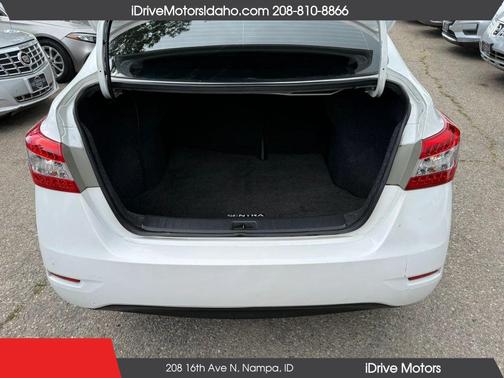 Aspen White 2014 Nissan Sentra FE+ S