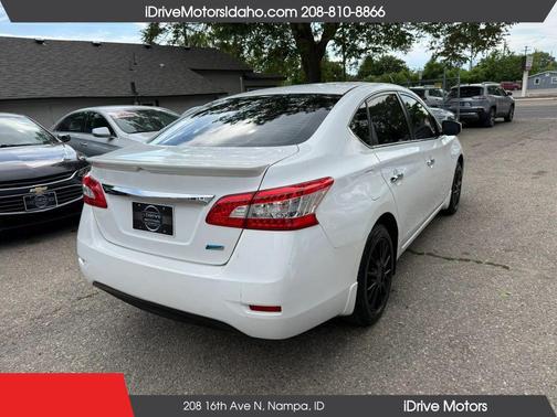Aspen White 2014 Nissan Sentra FE+ S