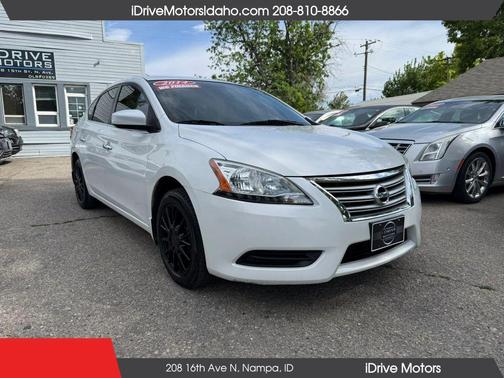 Aspen White 2014 Nissan Sentra FE+ S