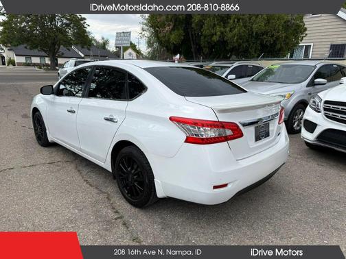 Aspen White 2014 Nissan Sentra FE+ S