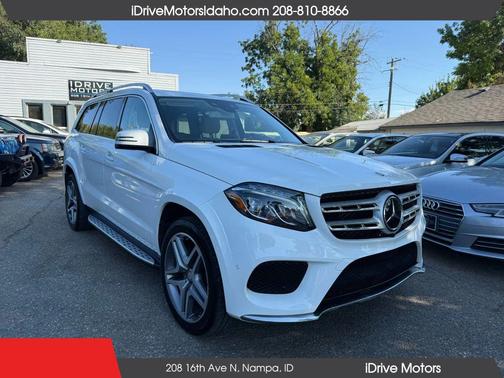White 2017 Mercedes-Benz GLS 550 Base 4MATIC