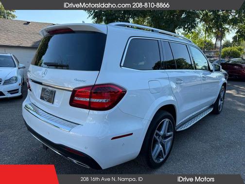 White 2017 Mercedes-Benz GLS 550 Base 4MATIC