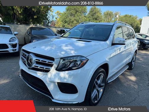White 2017 Mercedes-Benz GLS 550 Base 4MATIC