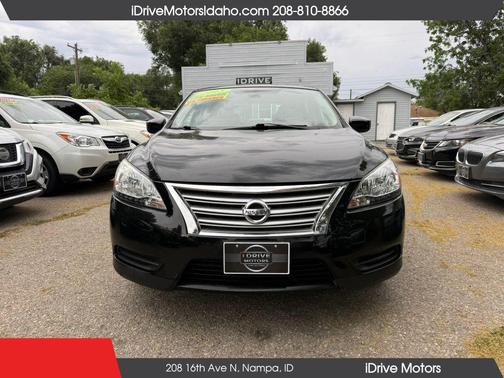 Black 2015 Nissan Sentra SV